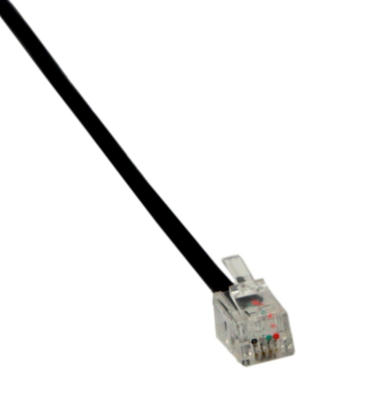 SinLoon RJ9 Telephone Training Adapter Y Splitter RJ9 Headset Extension Cord Adapter 1 Male to 2 Female Connector for IP Phones (2 RJ9 FM) - Image 3